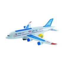 Oyuncak Uçak A380 Işıklı Sesli 30 Cm