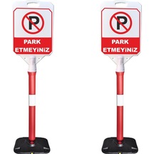 Park Etmeyiniz Uyarı Reklam Dubası Paketi 2 Adet