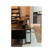 Masif Ahşap Bar & Dresuar Koltuk Arkası Kahverengi