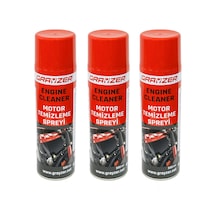 Grayzer Motor Temizleme Spreyi 500 Ml 3 Adet