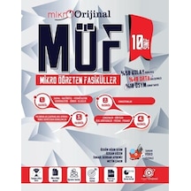 10. Sınıf Matematik Möf Mikro Öğreten Fasiküller Orijinal Mikro
