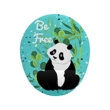Sevimli Panda Bilek Destekli Mouse Pad