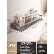 Fastbuy Çok Renkli Hiçbir Matkap Vantuz Banyo Rafı, Tüm Banyo İçin Uygun, Çok Renkli Çok Renkli