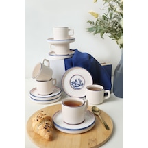 Keramika Marine Wonders Stackable Çay Takımı 12 Parça 6 Kişilik Çok Renkli Keramika Marine Wonders Stackable Çay Takımı 12 Parça 6 Kişilik Çok Renkli