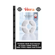 Premium Akıllı Evcil Hayvan Su Pınarı Yedek Filtresi 1 Adet Tpd01 Köpek Kedi Ürünü