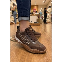 Tw Tonny White Tokyo-211 Kadın Sneaker Spor Ayakkabı Su Geçirmez Ortopedik Taban Günlük Yürüyüş Ayk Kahverengi