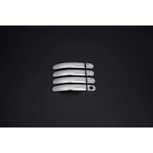 Vw Volkswagen Caddy Uyumlu Kapı Kolu 4 Parça 2021 Ve Üzeri Paslanmaz Krom