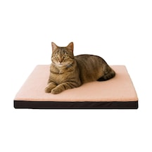 Easymat, Çift Taraflı Kullanılabilen, Çıkarılabilir Kılıflı, Yıkanabilir, Kedi Ve Köpek Matı Pembe-antrasit, 60 X 80