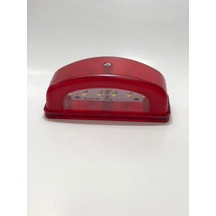 12v-24v Plaka Lambası 9-ledli 2 Fonksiyonlu kırmızı N11.2419