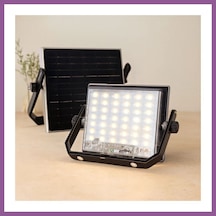 Bezos 100w Güneş Enerjili Led Işık Solar - Dış Mekan & Kamp Rengaren