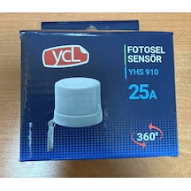 Ycl Yhs 910 Fotosel Gece Gündüz Sensörü 220 Volt 25 Amper