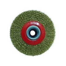 10107 Daire Fırça Sarı Telli 175x25 Mm