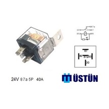Üstün Mini Role Şeffaf 24v 5p 40a 87a Ustun Rl200
