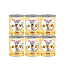 Ultravita Premium Yüksek Proteinli Sığır Etli Konserve Köpek Maması 6 x 415 G