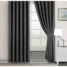 Evdepo Home Blackout Karartma Fon Perde Koyu Gri