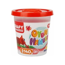 Crafy 4'lü Oyun Hamuru 520 Gr. Kırmızı