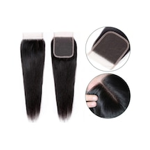 Peruk Tepesi Doğal Renk Closure 14inch - Mydr-463053 Çok Renkli