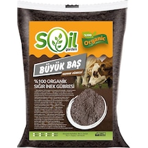 Soil Garden %100 Organik Hayvansal Gübre 40 L Büyük Baş Hayvan G