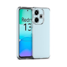 Xiaomi Redmi 13 4g Kılıf Kamera Korumalı Şeffaf Kalın Üstün Koruma Silikon Cherena