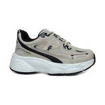 Bluefeet Flt Bej Siyah Fileli Kadın Sneaker Spor Ayakkabı Siyah
