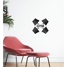 Bk Home Gym Tasarımlı Duvar Sticker-18