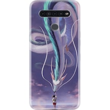 LG Uyumlu K61 Kılıf Desenli Tombul Kedi 1742