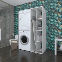 Kenzlife Çamaşır-Kurutma Makinesi Dolabı Alyusha Byz 180*120*60 B Çok Renkli