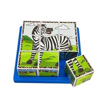 Eğitici Safari Hayvanları 3d Puzzle Seti