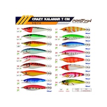 Portfish Crazy Kalamar Zokası 7 Cm