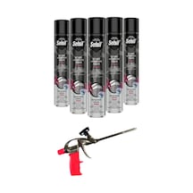 Selsil Pu Tabancalı Yapıştırıcı Köpük 750 Ml. 5 Adet ,demir Köpük Tabancası Selsil Pu Tabancalı Yapıştırıcı Köpük 750 Ml. 5 Adet ,demir Köpük Tabancası