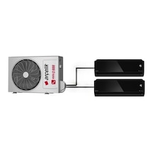 Arçelik Mirror 24000 BTU 1 Dış + 2 İç Ünite (18+12) Duvar Tipi Multi Inverter Klima