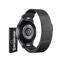 One Click 20mm Metal Hasır Kordon Samsung İle Uyumlu Galaxy Watch Fe/7/6/5/4 Serisi İçin Manyetik Tasarım Kayış 40mm/44mm Watch 6/4 Classic 47/43/42mm Ve Watch 5 Pro 45mm Uyumlu Çok Renkli