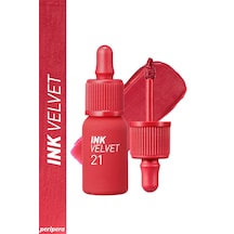 Peripera Ink Velvet Ruj 21 Vitality Coral Red