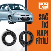 Honda Jazz 2001-2007 Sağ Ön Ve Arka Kapı Fitili-a Kalite-numlas-nm6117