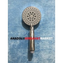 Yms 4 Fonksiyonlu Lüx Duş Başlığı Krom Kaplı Hafif Aynalı Duş Baş