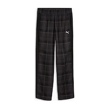 Puma T7 Tartan Track Jacket Erkek Günlük Ceket 63673201 Siyah