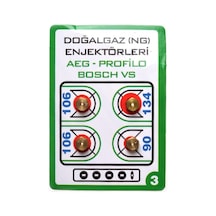 Doğalgaz Enjektör Ocak Takımı (Bosch Uyumlu, Siemens, Profilo, Vestel ) - 207388679