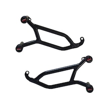 GP Kompozit Bajaj Pulsar NS 200 2022-2023 Uyumlu Motor Koruma Demiri Siyah