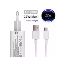 Mı Xiaomi Şarj Aleti 33 Watt Note 8/9/10 Hızlı Şarj Aleti Başlık+kablo Set 33 W Turbo