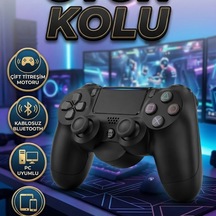 Ps4 V2 Kablosuz Oyun Kolu Titreşimli Bluetooth, Pc Ve Mobil Uyumlu