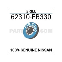 Nissan Navara 2005-2008 Ön Panjur Nikelaj Siyah Oem No: 62310eb330