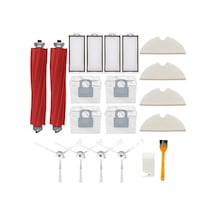 Unimarket Max+ T8 Robot Süpürge Yedek Fırça Hepa Filtre Bez Paspas Aksesuar Seti Single 1 Adet Filtre