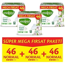 Molped Normal Pure Soft Hijyenik Ped Süper Mega Paket 46 Lı X 3 Adett