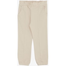 Breeze Kız Çocuk Alt Beli Paçası Lastikli Cepli 1-4 Yaş, Taş-taş Taş