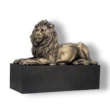 Veronese Koleksiyon Uzanmış Muhafiz Aslan Figür 17x22cm