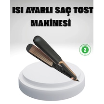 Zenvia Tost Model Saç Maşası 220 C Hızlı Isınan Znv2026