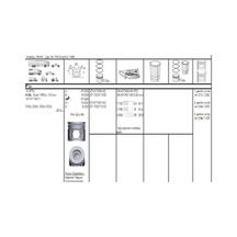 GOETZE ISS 87-70257STD Piston Bmw N47N F10 F30 184Ps 84Mm