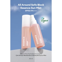 Saç Ve Vücut İçin Nemlendirici Güneş Koruyucu Mist All Around Safe Block Essence Sun Mist Spf50+