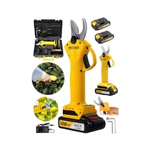 Steiner 128 Vf 10 Ah Çift Akülü Bağ Makası Dal Budama Makası Sarı