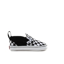 Vans In Slip-on V Crib Siyah Bebek Spor Ayakkabı Checker Black/true White